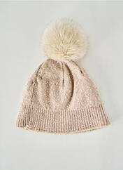 Bonnet beige POINT NEIGE pour femme seconde vue