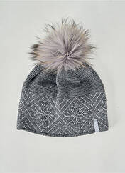 Bonnet gris KRISTO pour femme seconde vue