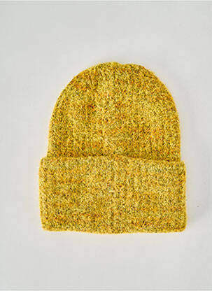 Bonnet stretch jaune BARTS unisexe