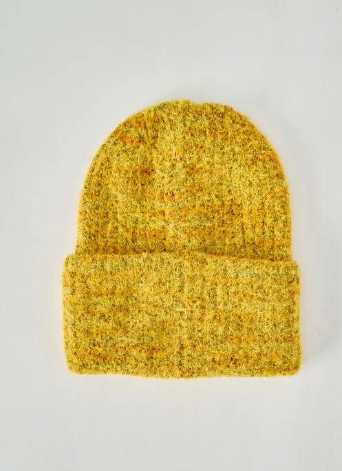 Bonnet stretch jaune BARTS unisexe