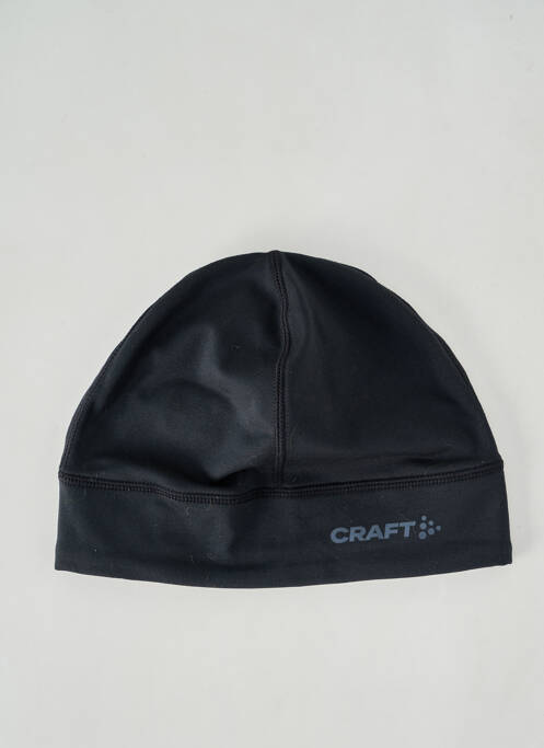 Bonnet noir CRAFT pour homme