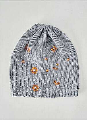 Bonnet stretch gris EISBÄER femme