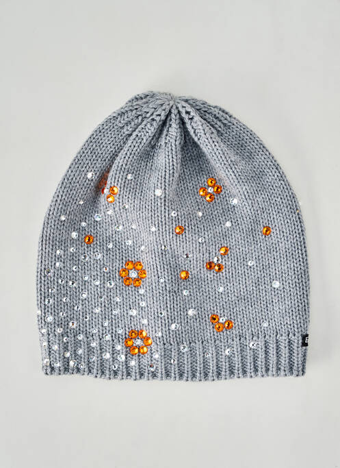 Bonnet stretch gris EISBÄER femme