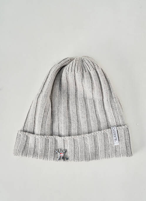 Bonnet gris KRISTO pour homme