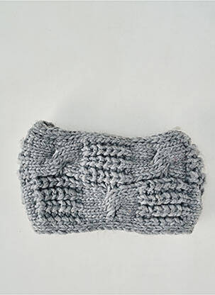 Accessoire pour cheveux bandeau gris HARRICANA PAR MARIOUCHE femme