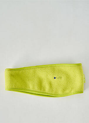 Bonnet tissage polaire vert BARTS enfant