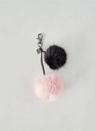 Porte-clé rose BARTS femme