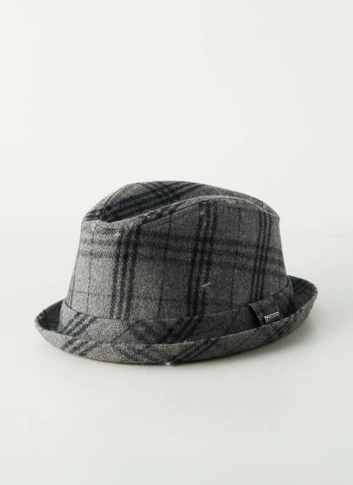 Chapeau imprimé fantaisie gris BARTS homme