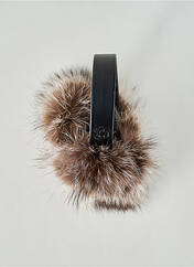 Accessoire divers marron clair HARRICANA PAR MARIOUCHE pour femme seconde vue