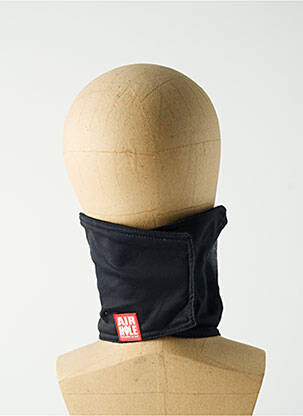 Col / tour de cou doublure noir AIR HOLE femme