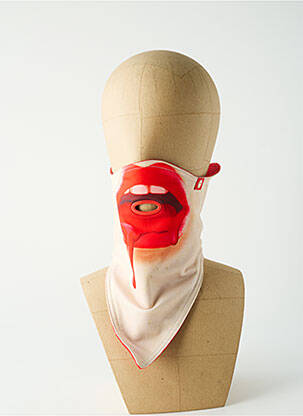 Col / Tour de cou beige AIR HOLE pour femme