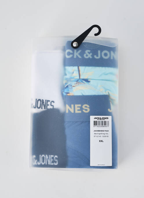 Boxer bleu JACK & JONES pour homme