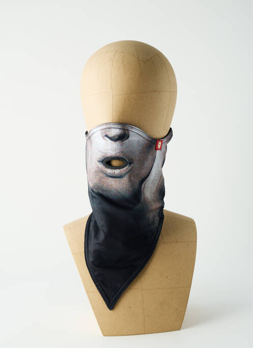 Col / Tour de cou noir AIR HOLE pour femme