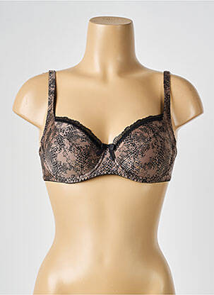 Soutien-gorge haut soutien-gorge balconnet haut soutien-gorge balconnet marron ANTIGEL femme