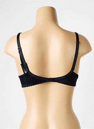 Soutien-gorge sans armature haut soutien-gorge balconnet noir SECRET D'EVA femme