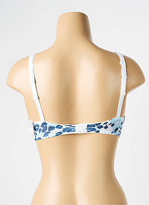Soutien-gorge sans armature haut soutien-gorge emboitant bleu LOUISA BRACQ femme