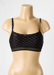 Soutien-gorge sans armature sans armature noir ANTIGEL femme