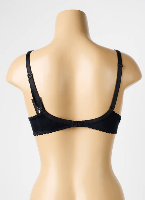Soutien-gorge sans armature haut soutien-gorge balconnet noir SECRET D'EVA femme