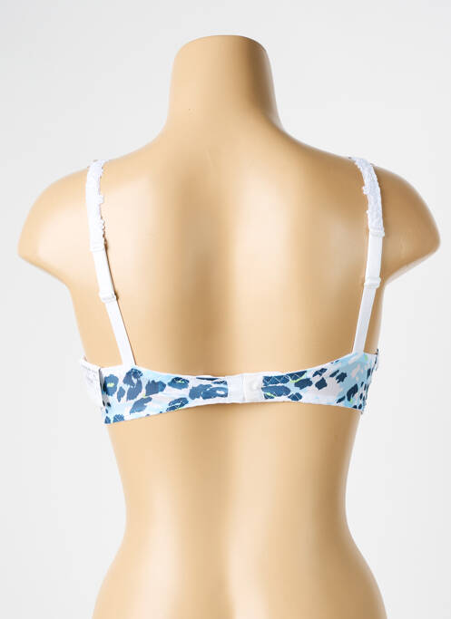 Soutien-gorge sans armature haut soutien-gorge emboitant bleu LOUISA BRACQ femme