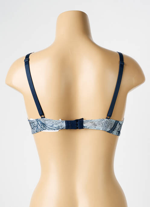 Soutien-gorge sans armature haut soutien-gorge balconnet bleu ANTIGEL femme