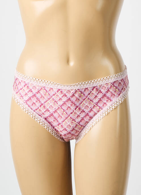 Culotte stretch rose ANTIGEL femme