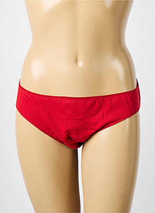Culotte menstruelle tissage jersey rouge PLIM femme