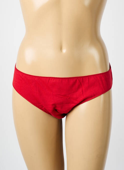 Culotte menstruelle tissage jersey rouge PLIM femme