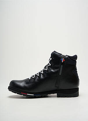 Bottines/boots matière lisse talon bas noir ROSSIGNOL homme