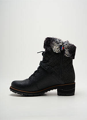 Bottines/boots matière lisse talon de 4 à 6cm noir ROSSIGNOL femme