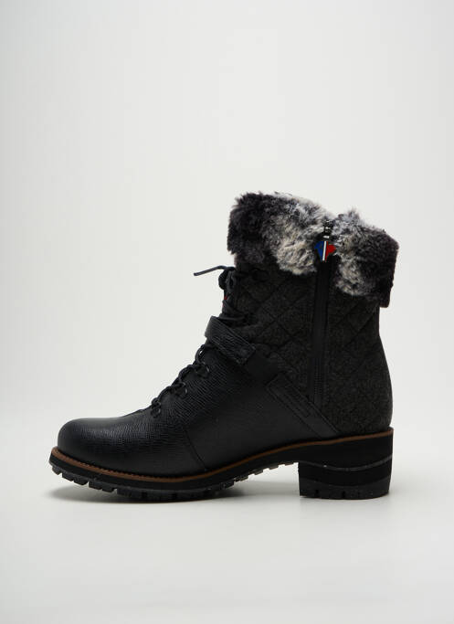 Bottines/boots matière lisse talon de 4 à 6cm noir ROSSIGNOL femme