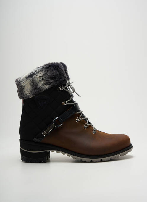 Bottines/Boots marron ROSSIGNOL pour femme