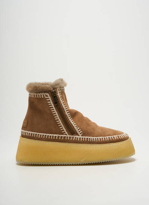 Bottines/Boots marron LAIDBACK LONDON pour femme