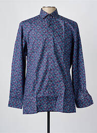 Chemise manches longues poches bleu OLYMP homme