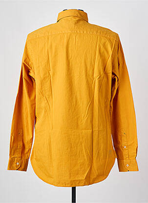 Chemise manches longues coupe cintrée jaune U.S. POLO ASSN homme