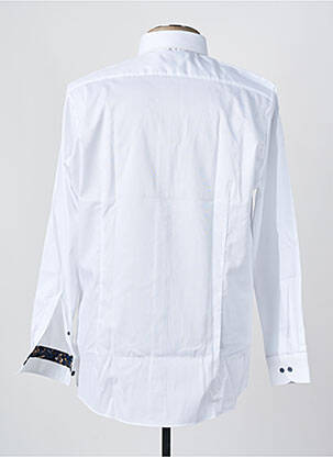 Chemise manches longues coupe cintrée blanc OLYMP homme