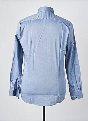 Chemise manches longues coupe cintrée bleu OLYMP homme