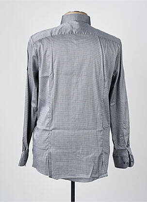Chemise manches longues coupe cintrée gris OLYMP homme