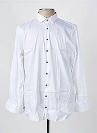 Chemise manches longues coupe cintrée blanc OLYMP homme