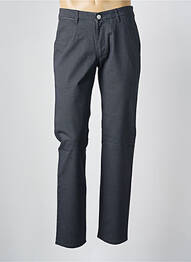 Pantalon chino tissage popeline taille basse gris M.E.N.S homme