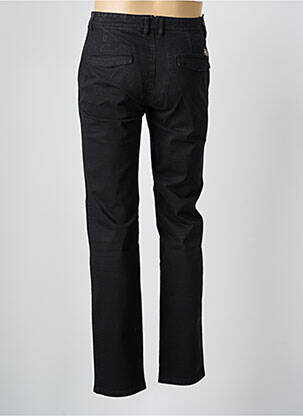 Pantalon chino tissage popeline taille normale noir M.E.N.S homme