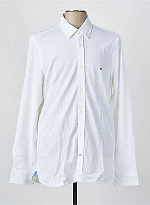 Chemise manches longues blanc TOMMY HILFIGER pour homme
