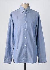 Chemise manches longues bleu TOMMY HILFIGER pour homme seconde vue
