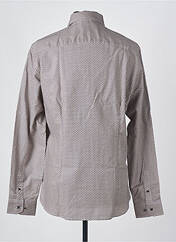 Chemise manches longues marron FLORENTINO pour homme seconde vue