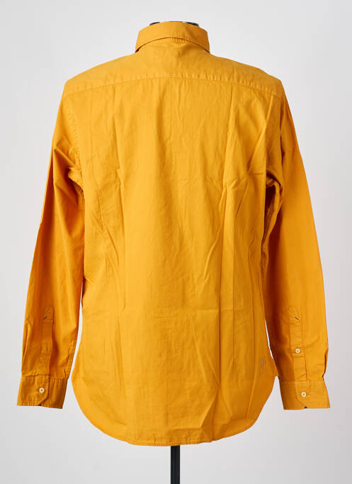 Chemise manches longues coupe cintrée jaune U.S. POLO ASSN homme