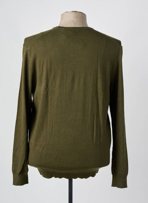 Pull stretch manches longues vert U.S. POLO ASSN homme
