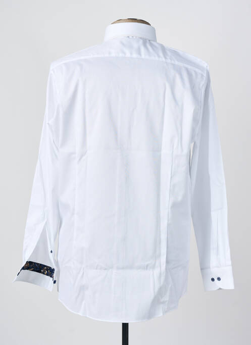 Chemise manches longues coupe cintrée blanc OLYMP homme