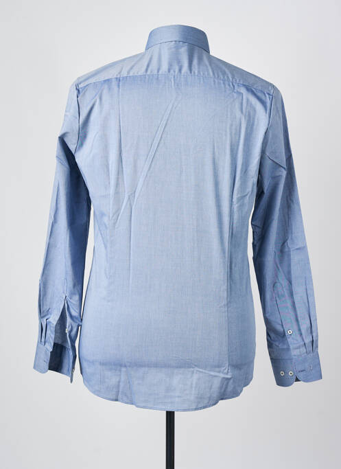 Chemise manches longues coupe cintrée bleu OLYMP homme