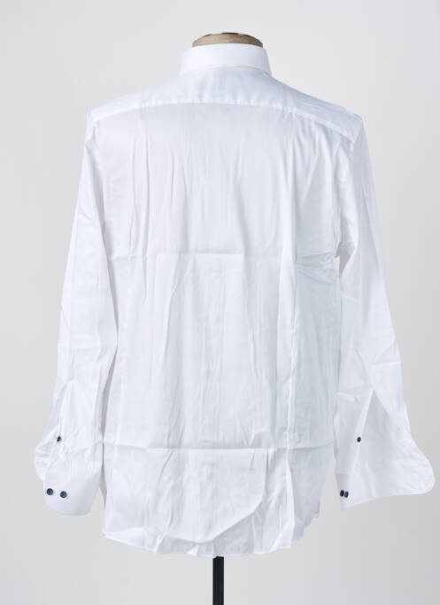 Chemise manches longues coupe cintrée blanc OLYMP homme