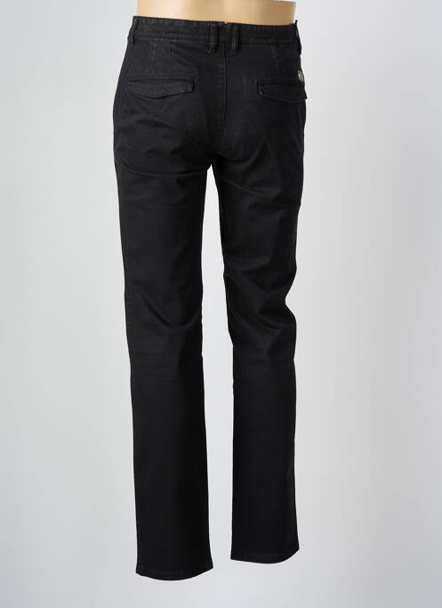 Pantalon chino tissage popeline taille normale noir M.E.N.S homme