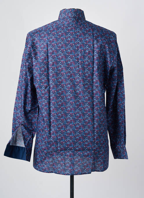 Chemise manches longues bleu OLYMP homme